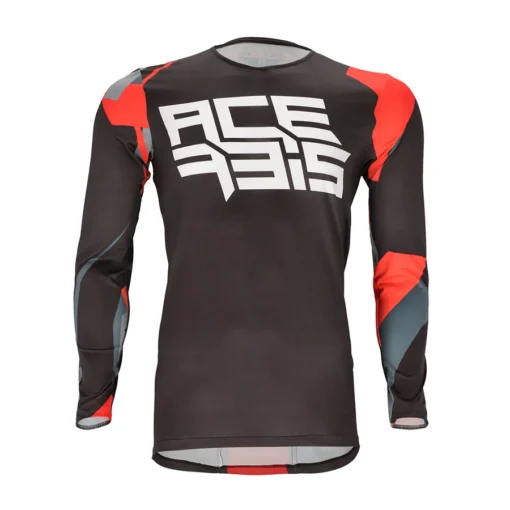 Acerbis JX Flex One Black Red Jersey 1