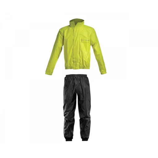 Acerbis Logo Black Yellow Rain Suit 1