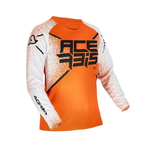 Acerbis MX J Kid Five Orange White Jersey 3