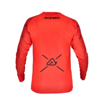 Acerbis MX J Kid Five Red Black Jersey 2