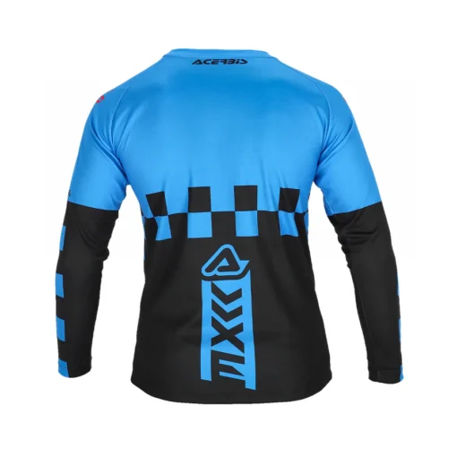 Acerbis MX J Kid One Blue Black Jersey 3