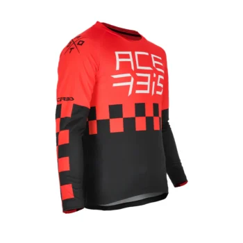 Acerbis MX J Kid One Red Black Jersey 2