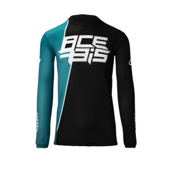 Acerbis MX J Track Seven Black Green Jersey 1