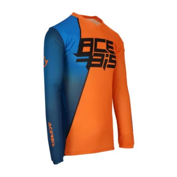 Acerbis MX J Track Seven Orange Blue Jersey 1