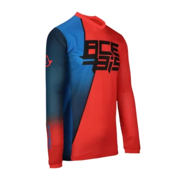 Acerbis MX J Track Seven Red Blue Jersey 1