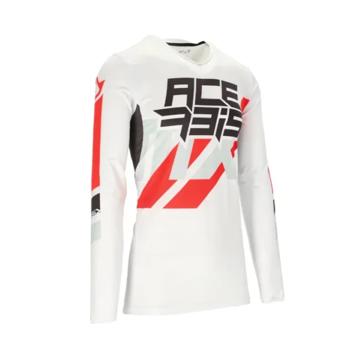 Acerbis MX X Flex Three White Red Jersey 2