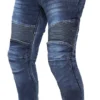 Bikeratti Steam Pro Lady Denim Blue Riding Jeans with D30 Armour 1