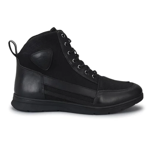 Royal Enfield Black Urban Midtop Riding Shoe 3