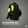 Royal Enfield Explorer V4 Pro Neon Riding Jacket 2