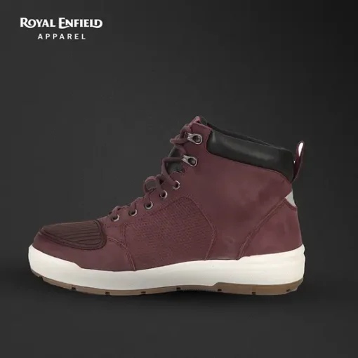 Royal Enfield Maroon City Cruising Riding Boots 2 6