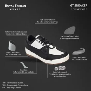 Royal Enfield White Elpp Riding Sneaker 2